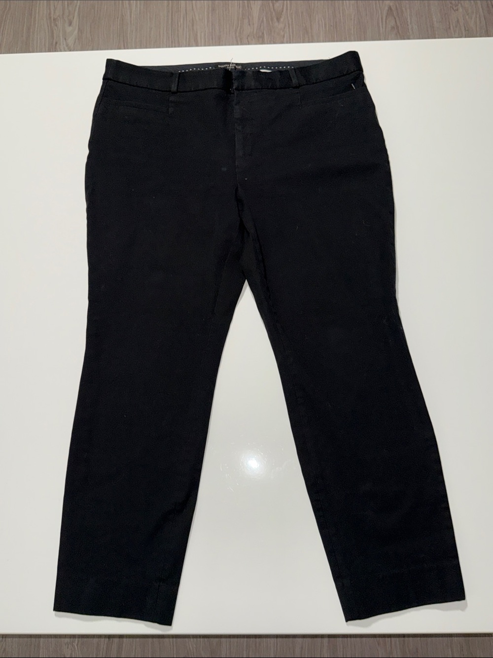 Banana Republic Sloan Pants Women’s Size 14 Black Career Stretch Trouser